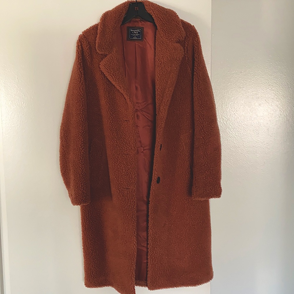 Abercrombie & Fitch Teddy Coat Size S
